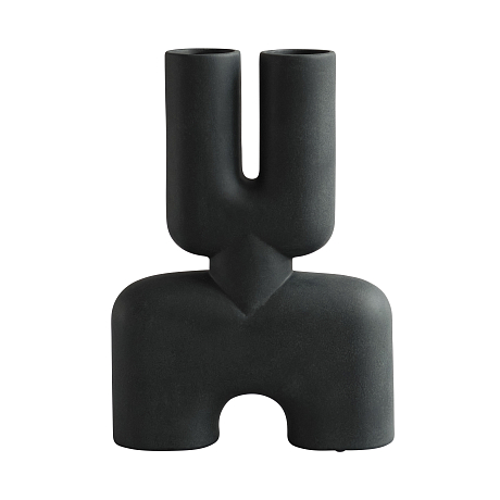 Ваза Cobra Double, Hexa - Black
