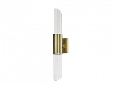 Бра,brass Clear glass